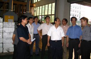 我司電鍍廢水循環(huán)膜法回用系統(tǒng)受專家領導高度評價和肯定