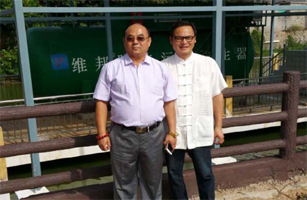 尹燕青少將調研我司環(huán)境太陽能膜法污水處理技術